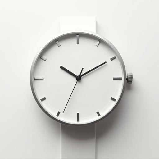 Minimalist watch face
